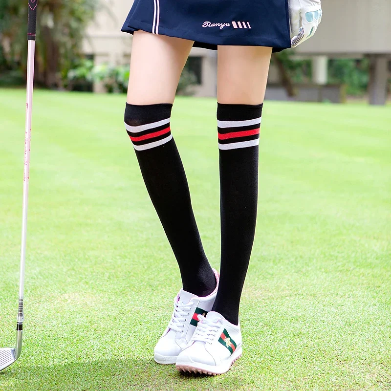 New GOLF socks ladies stockings knee-length socks can be matched with short skirts.