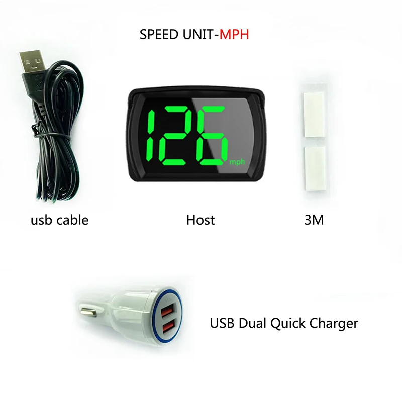 ڵ HUD  ÷, MPH ӵ ǥñ, Ʈ GPS ӵ, ڵ  ׼