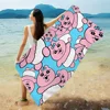 Kawaii O-Opanchu Usagi Beach Towel Cartoon Cute Summer Kids Large Bath Pool Beach Towel Microfiber Absorbent For Swimming Travel 6