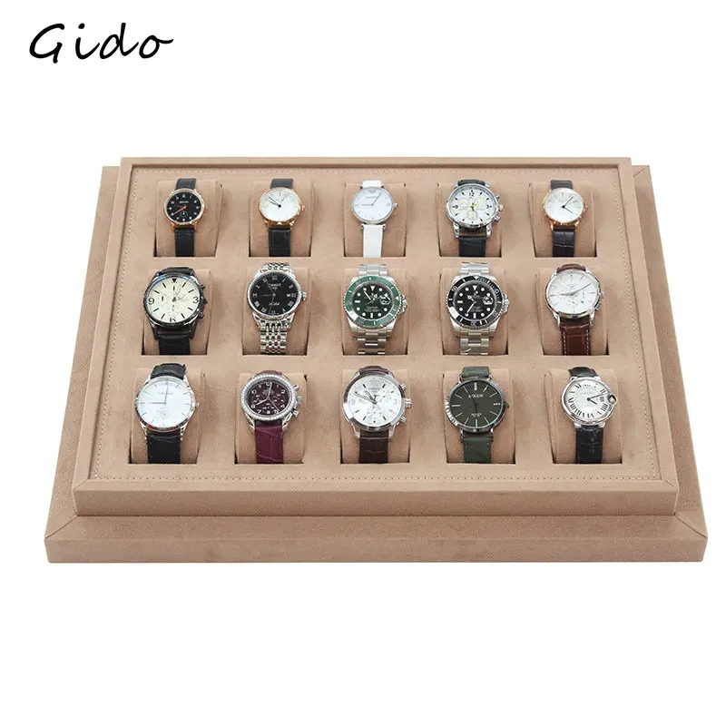 Watch Props Watch holder Watch Storage Display Box Jewelry Tray Large Capacity ...