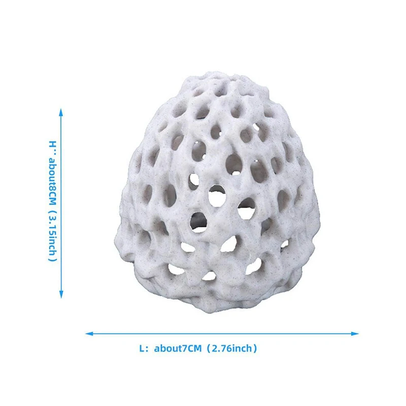 Multi Functional Shrimp House Avoidance Nest, Water Grass Cultivation Dish Simulation, Coral Stone Shrimp Breeding Nest