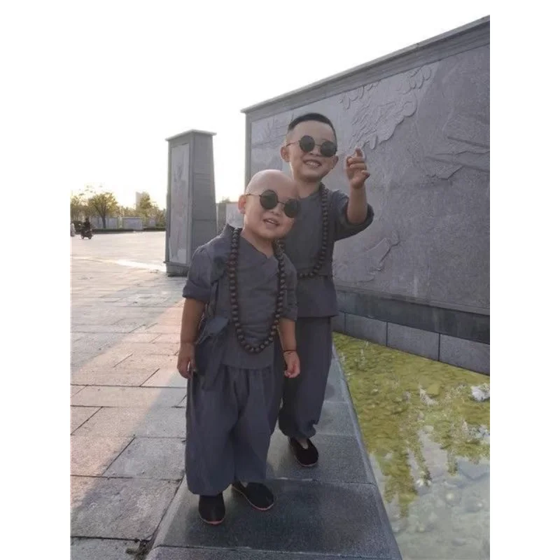 Children's Day Children's Monk Dress Up Clothing Set