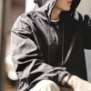 Maden New Outdoor Half-zip Hooded Jacket Mountain Sports Style Sweatshirt  And Loose Casual Pullover for Men's Daily 3