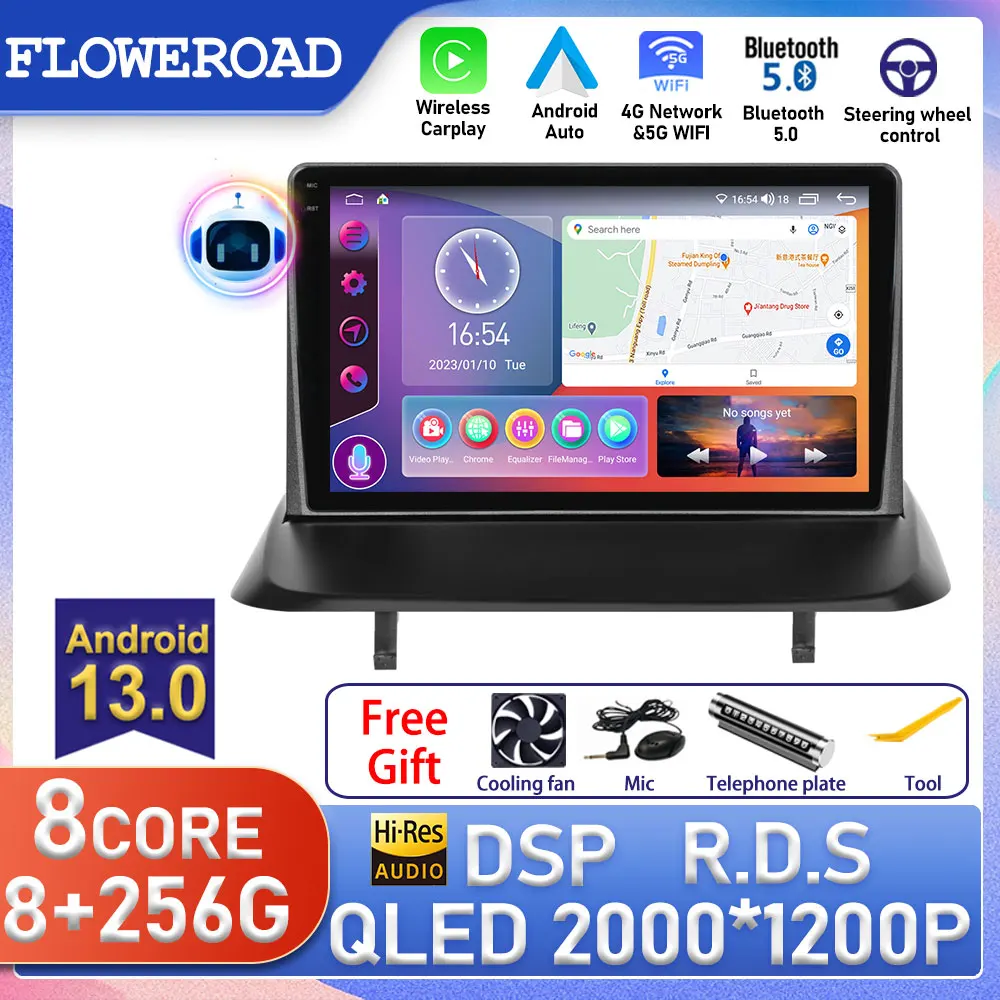 Per Peugeot 3008 2013 - 2016 Stereo Android Autoradio Touchscreen Navigazione Gps Autoradio Lettore Multimediale Schermo Carplay Bt