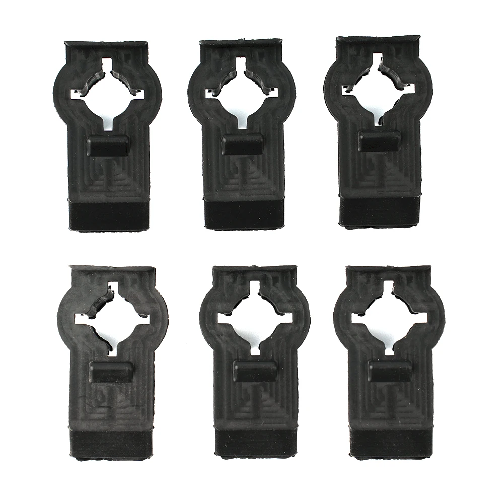 

Accessories Windo Regulator Clip Black For BMW X5 E53 (2000-2006) Front Left Pack Of 6 Right Useful High Quality
