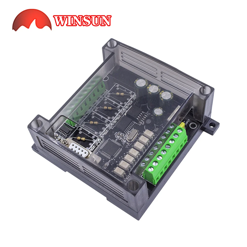 PLC FX1N 10MR DC24V    6 in 4 out Anolog ǽð Ŭ PLC  īƮ