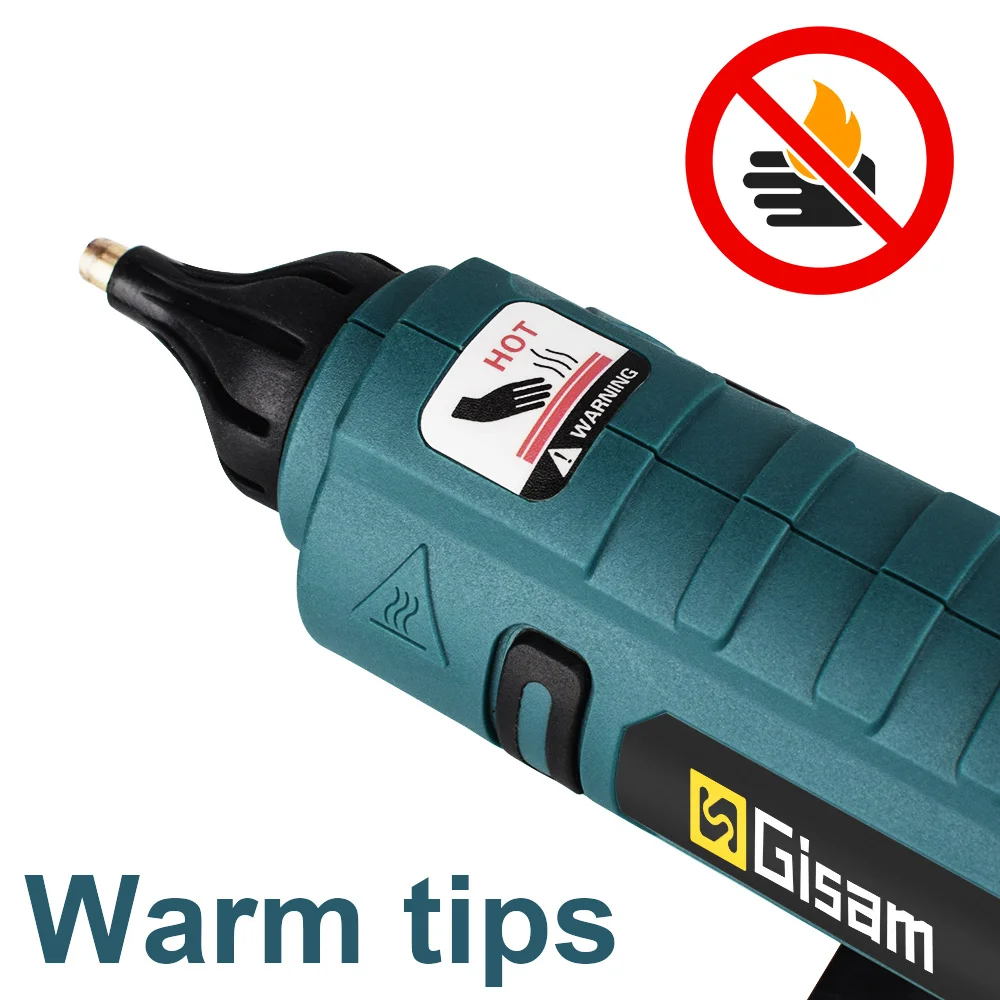 100W Electric Hot Melt Glue Gun for Makita 18V Battery Cordless Hot Melt Glue Gun With 11mm Glue Sticks Home DIY Repair Tool 5