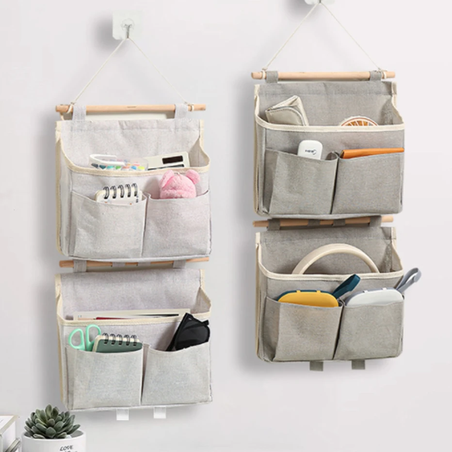 Wall Hanging Storage Bag Waterproof Underwear Organizer Wall Door