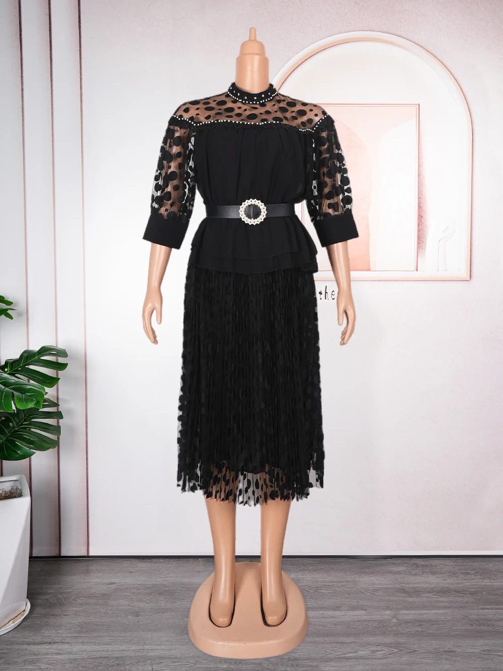Wedding Party Long Dresses For Women African Embroidery Lace Robe Elegant Dubai Turkey Muslim Evening Gown Africa Clothing 6