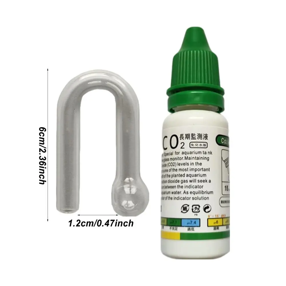 Aquarium CO2 Indicator Solution 15ml Fish Tank Long-Term Monitor CO2 thumbnail 4