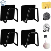 Kitchen Sponges Racks Self Adhesive Sink Sponges Drain Drying Rack Holders Kitchen Sink Accessories Dropshipping Stainless Steel 5