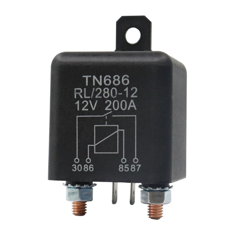 200A 100A 12V/24V Power Automotive Heavy Current Start Relay Car car start relay