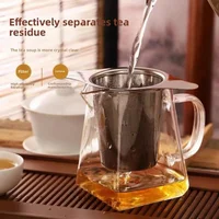 1PCS Reusable Tea Leak Stainless Steel Filter Coffees Infuser Basket Tea Strainer Teapot Cup Filter Multi- Teapot Infuser Leak 2