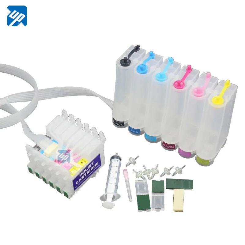 T0491 empty ciss Ink System For Epson R210 R230 R310 R350 RX510 RX630 RX650 printer with ARC chip