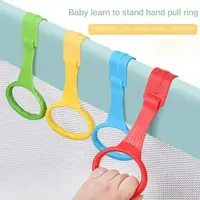 2/4PCS Gift Plastic Playpen Pull Ring Baby Walking Assist Tools Light Weight Stand Rings Playpen Accessories Baby Toys Playpen 2