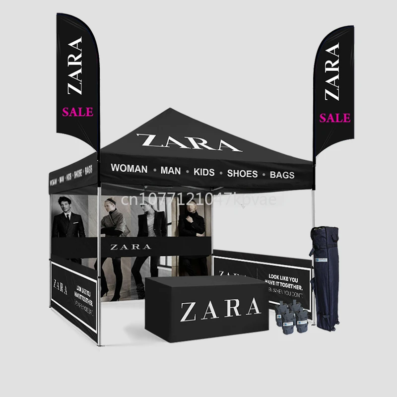 

Aluminum Folding Tent Gazebo, Easy Pop Up Canopy Tent