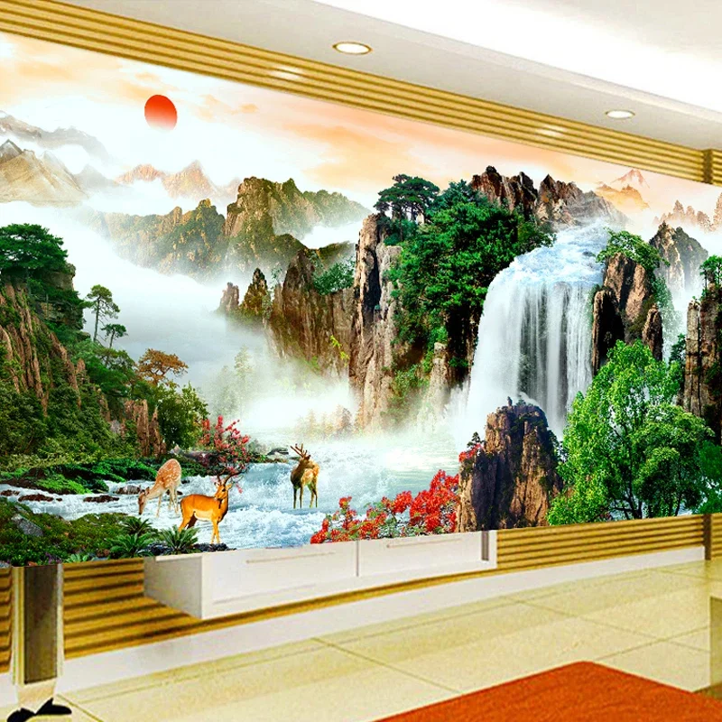 Needlework DIY Precision printing Landscape painting Cross stitch Sets For Embroidery kits Cross-Stitch cross stitch kit