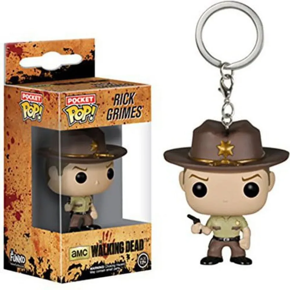 Figurine Pop The Walking Dead pas cher : Daryl Dixon - Porte-clés
