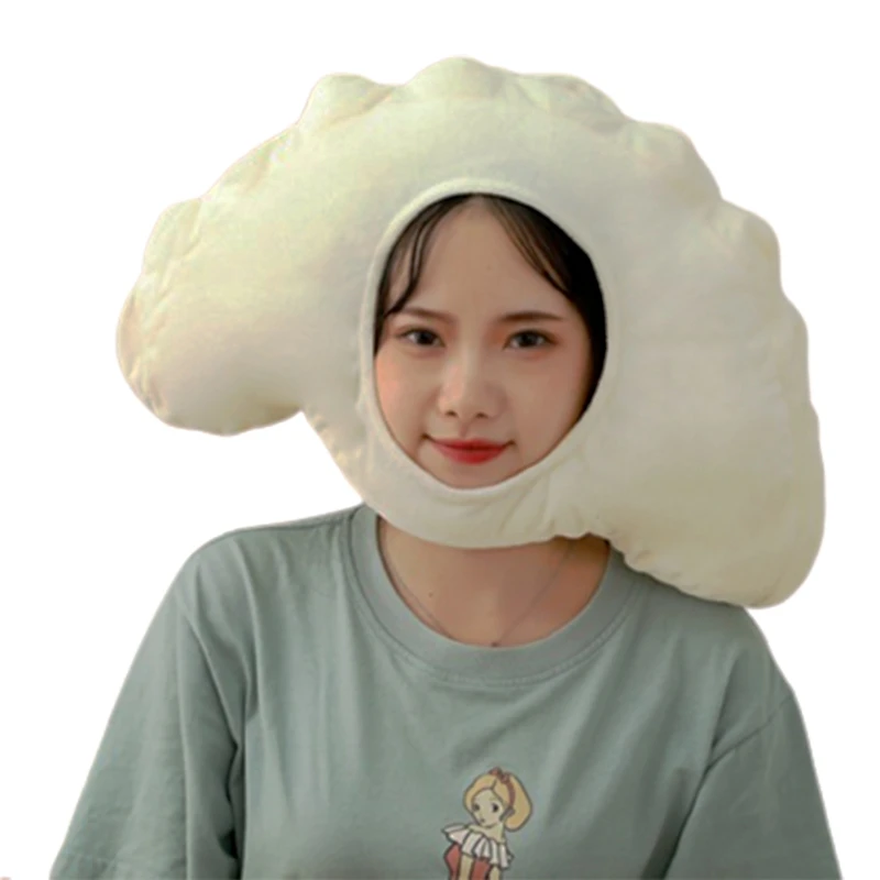 Headgear Mango dumpling Shape Fruit food Stuffed Cosplay Party Performance Props Cartoon lemon plant 