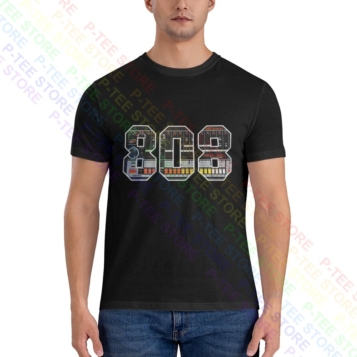 Tr808 Campionatore Musicale Dj Pioneer Cdj 2000 Nxs Djm Akai 808 Tb303 T-Shirt T-Shirt Daily Vintage Tee