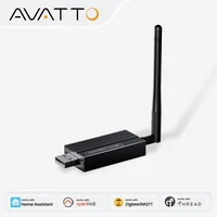 AVATTO Zigbee 3.0 USB Dongle Plus Universal Zigbee Wireless Gateway Hub Support Home Assistant Zigbee2MQTT，Raspbian Ubuntu Macos