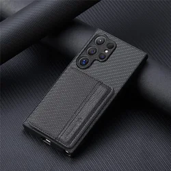 Premium Wallet Phone Case with Card Holder - Sleek and Functional Design - Galaxy A05 (Black)
