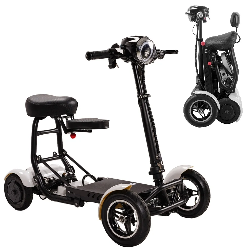 Ireland Four Wheel Duel Motor Golf Cart Scooter Electric Adult Mobility With Removable Battery