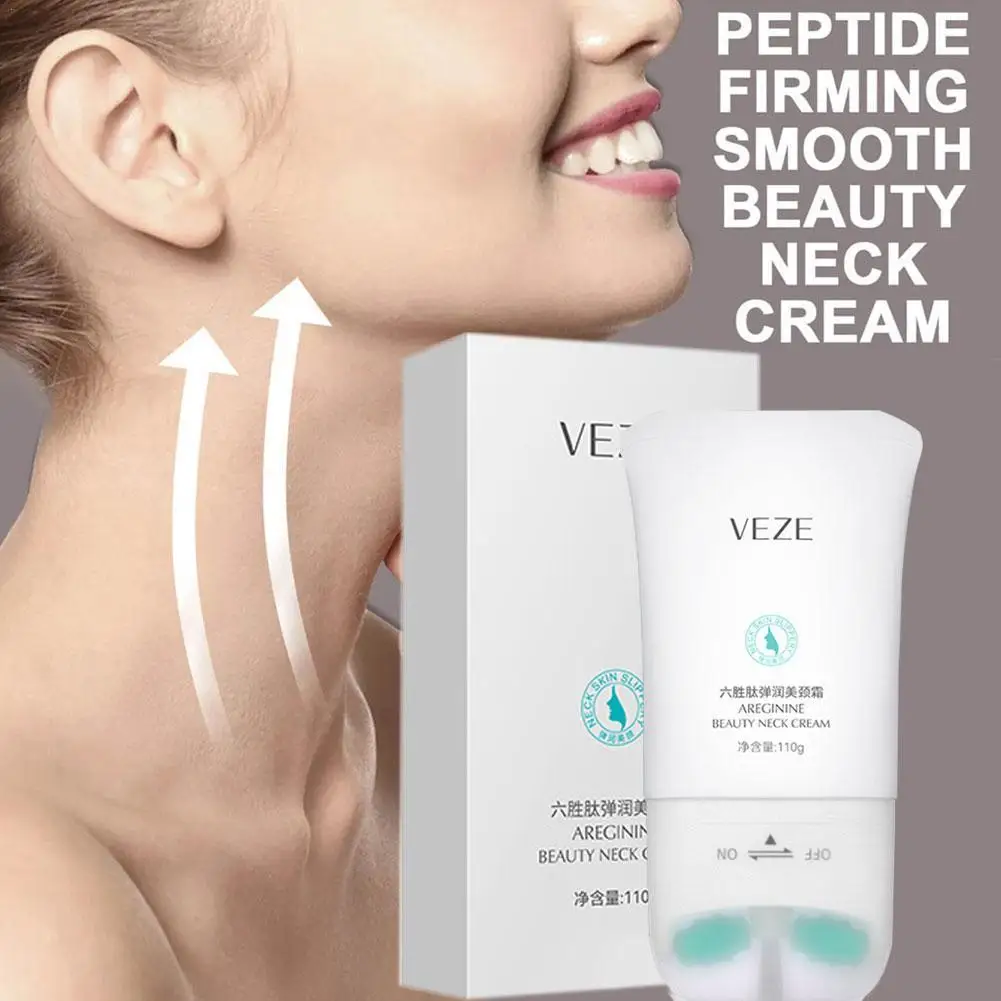 

Six Peptides Lifting Firming Roll Wheel Neck Cream V-shaped Massage Body Cream Hyaluronic acid Moisturing Anti-Wrinkle SkinCare