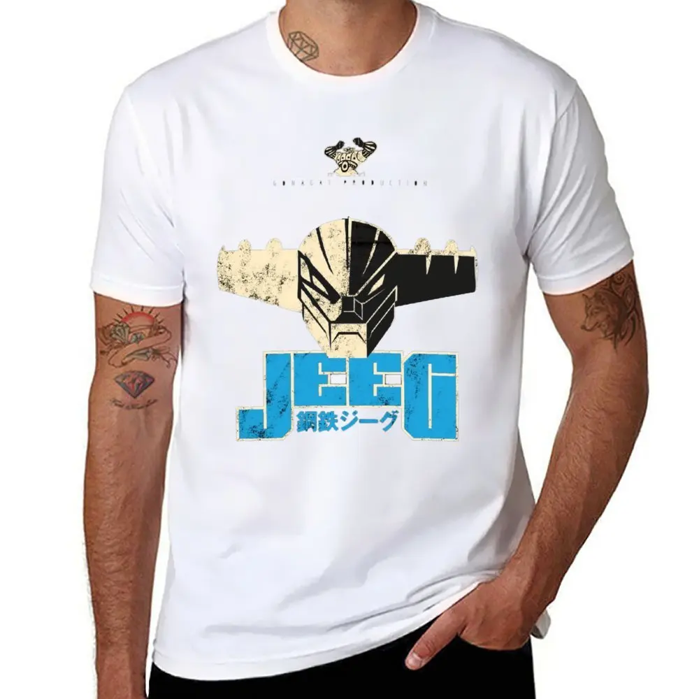 Girocollo Mechas 02 Mazinger Z Steel Jeeg Robot Kotetsu Dark Great 1 T-Shirt Magliette Sportive Casual Graphic Funny Joke Fitness U