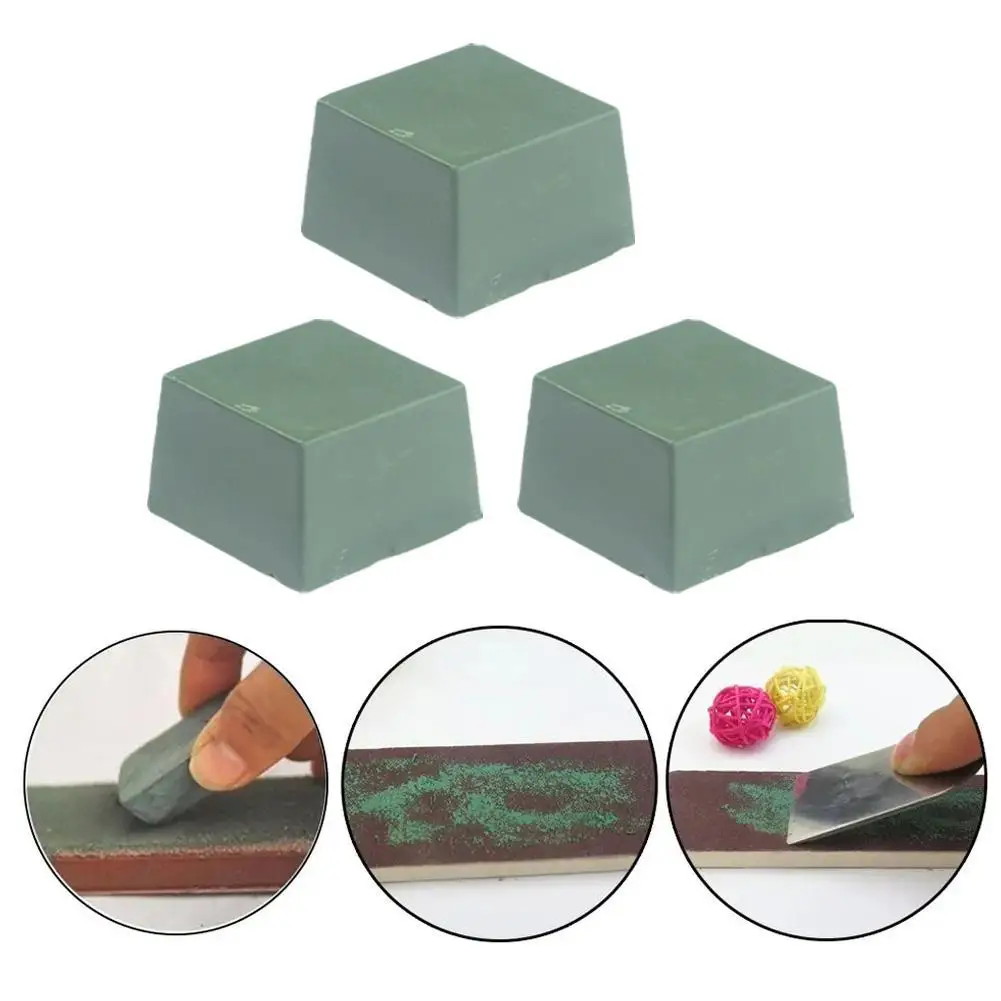 3pcsDIYAbrasivesPastePolishingPasteGreenAluminaFineAbrasive