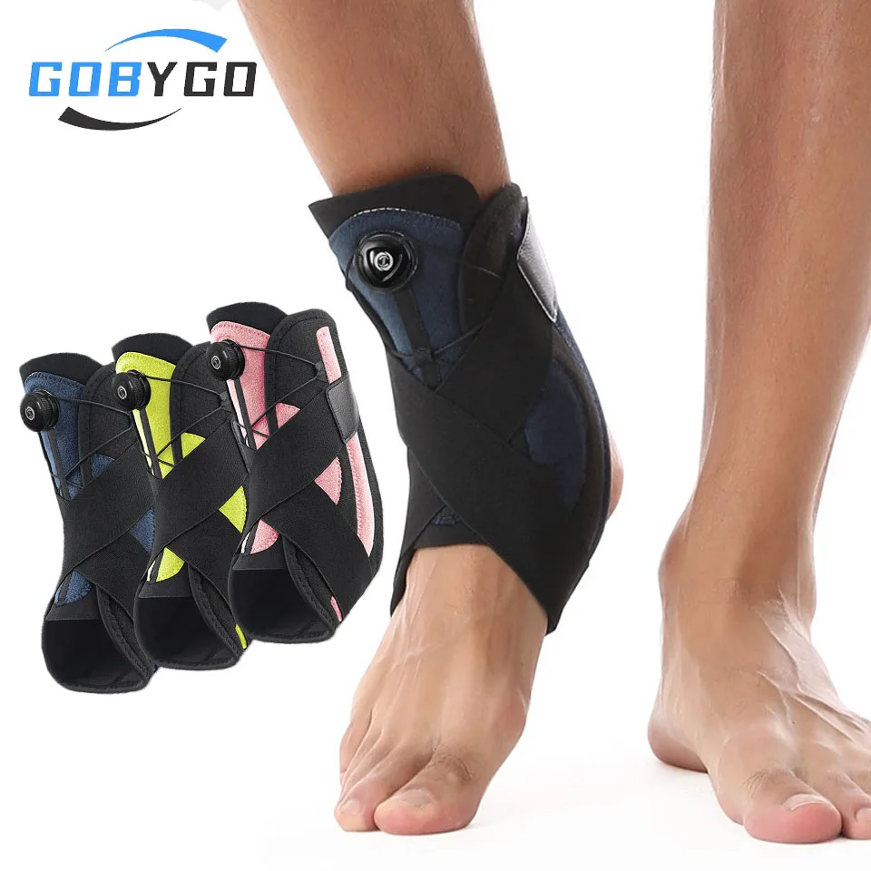 1Pcs Sport Ankle Protectors Sprain Recovery Joint Protectors Pressurized Support Fixed Rehabilitation Men Women Unisex
