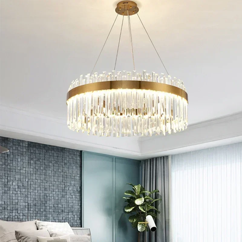 LED Chandelier Ceiling Chandelier Art Lighting Fixtures Luxury Crystal Ceiling Pendant Light