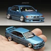BNDS 1/64 Metal Wheel Hubs Rubber Tires Alloy Design Rims Modified Parts JDM VIP Style for Model Cars Vehicle 1:64 4pcs Set 5