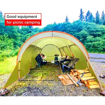 Car Camping Shade Awning Canopy for 8-10 Person Family Party Tent Picnic 5