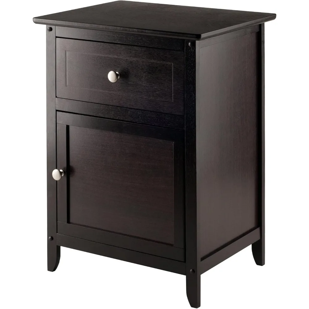 Eugene Accent Table, 18.9 inches, Espresso