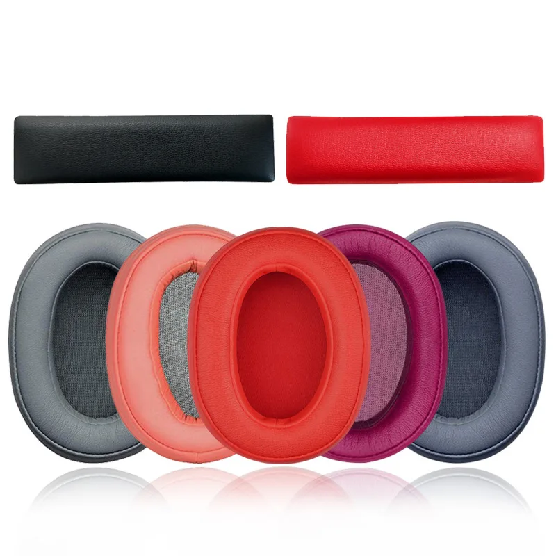 Replacement Ear pads for Sony MDR-100ABN WH-H900N Headphones Memory Foam Ear Cushions High Quality Earpads headset Leather case