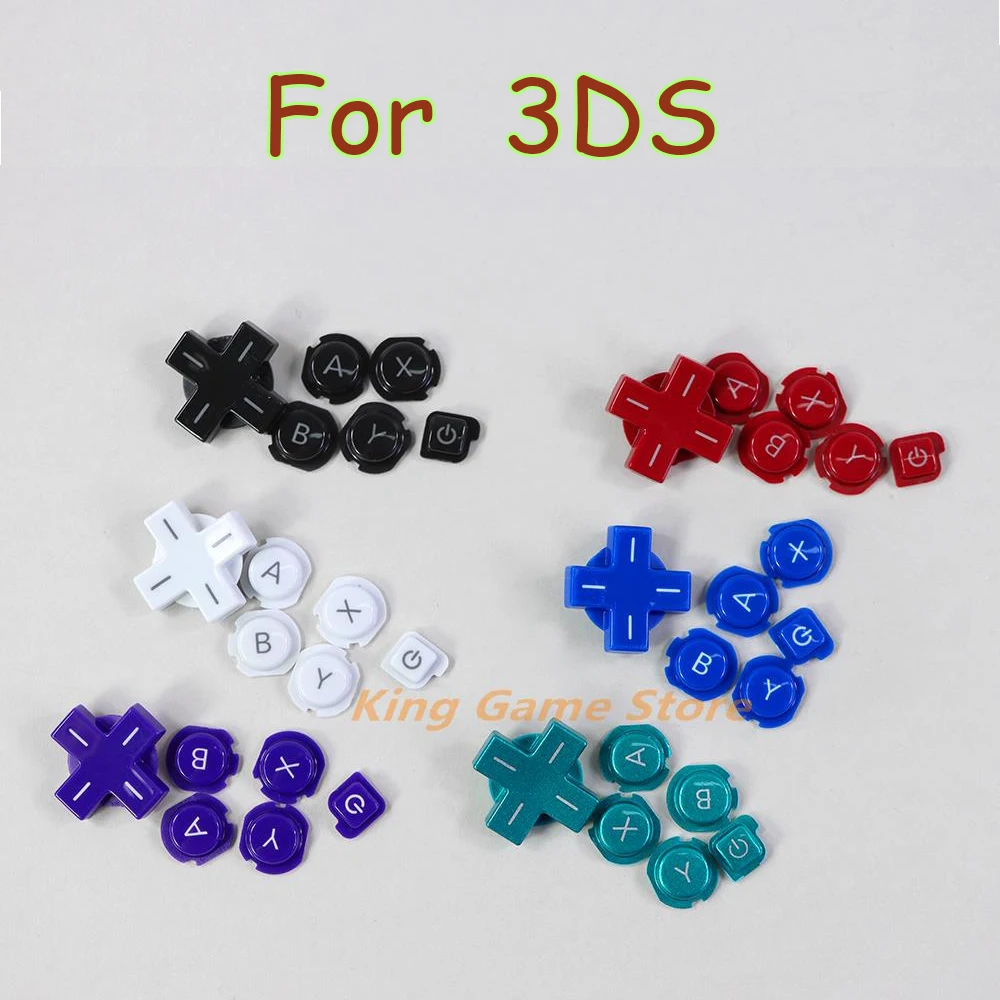 

50 комплектов для игровой консоли 3DS, ABXY, комплект кнопок D-Pad, A B X Y D-Pad, направление аналогичен для 3DS