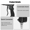 Adjustable Blasting Machine Rust Blasting Device Gravity Sandblasting G un Pneumatic Sandblasting Set 3