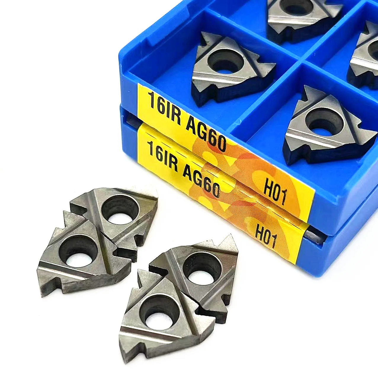 

MMT16ER AG60 H01 Threaded Turning tool Aluminum insert High quality lathe tools Thread turning CNC Threaded insert MMT16ER AG60