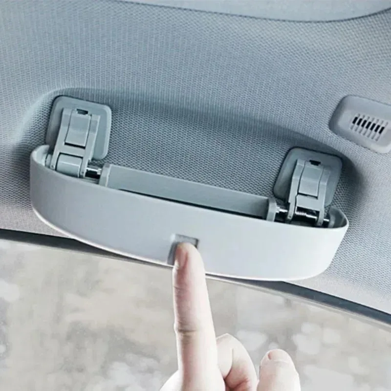BMW X5 F15 2013-2018 ABS 블랙 자동차 안경 케이스 선글라스 홀더 박스 인테리어 액세서리