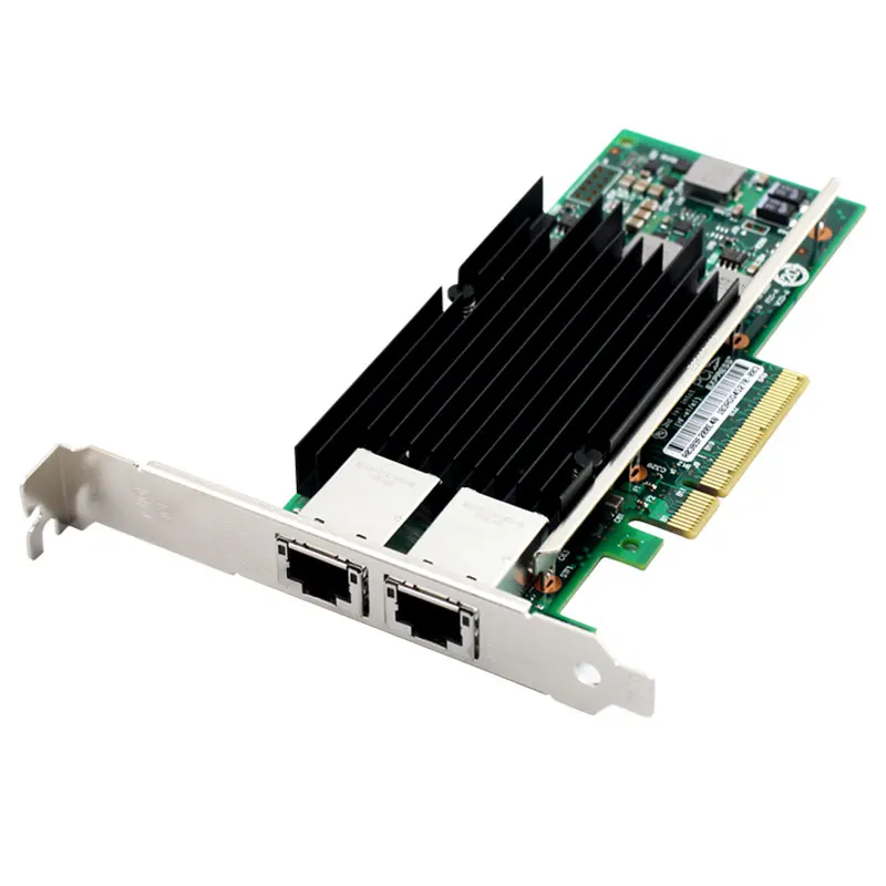 Intel X540-T1 10GbE RJ-45 PCIe Network Adapter - Single Port Converged Card (Refurbished)