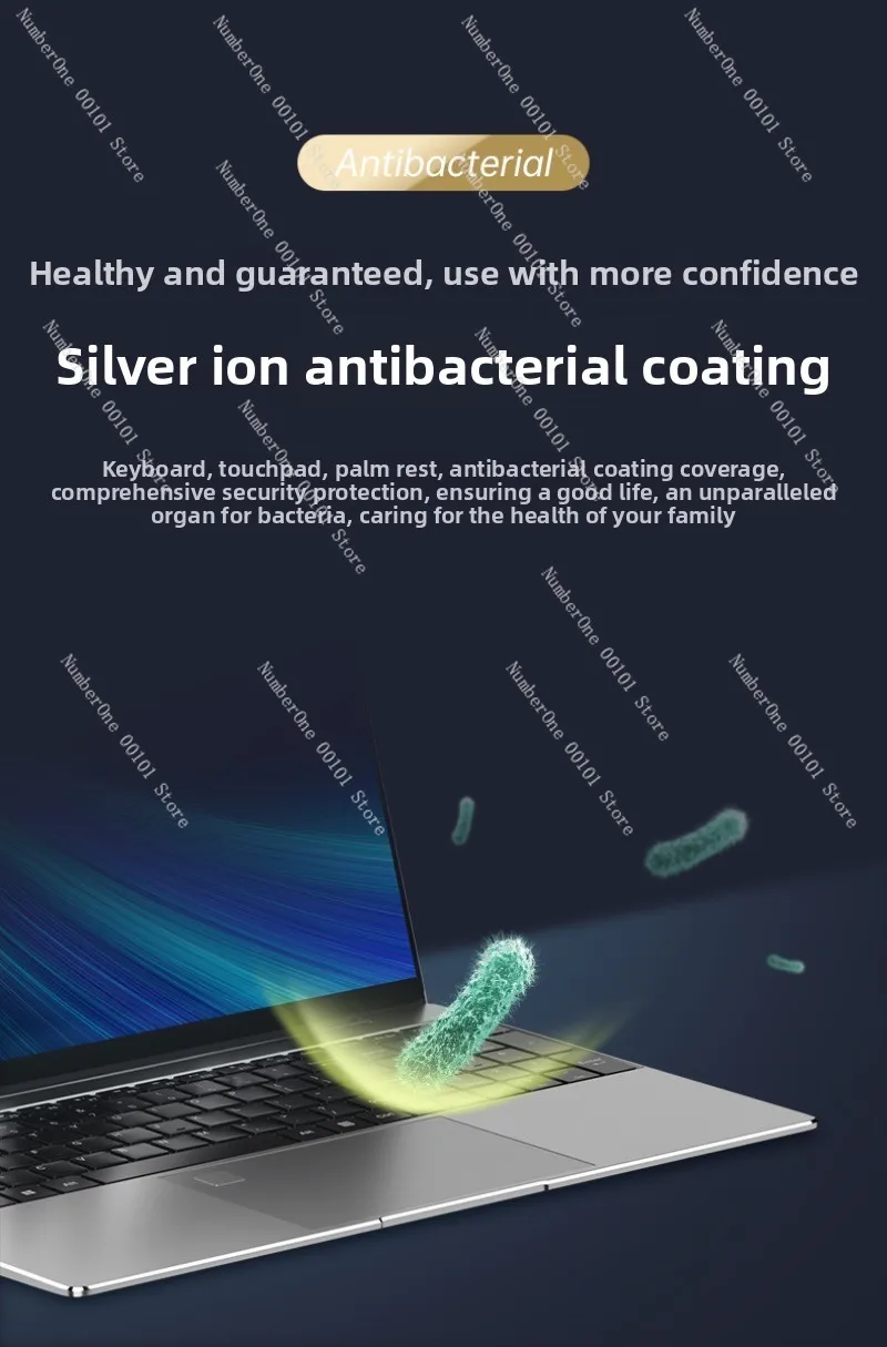 12-15.6 inch Slim Lightweight Laptop, Portable Design for Students, Professionals & Gamers, High-Performance for Work & Play