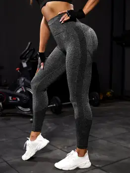 Yoga Sport Women Fitness Seamless Workout Leggings Fashion Push Up Leggings Gym Women Pants 1