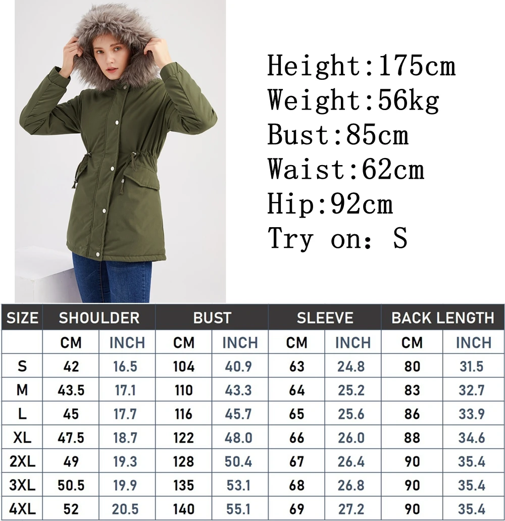 Winter Coat Winterparka 4xl Long Coat Winter Parka 116 Winter