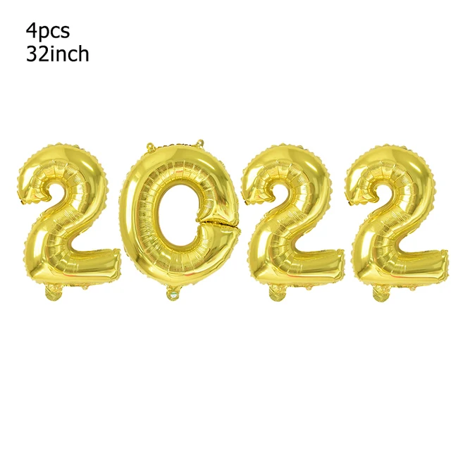 1-15pcs Graduation Balloons Gold Silver Black Latex Balloon Confetti Ballons 2022 Congratulation Grad Party Decoration Supplies 32inch-2022-gold