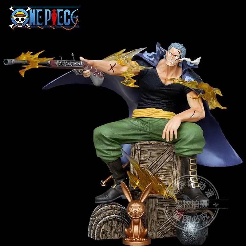 

One Piece 25cm Pirate Series Beckmann Red Hair Pirates Staff Captain Anime Figure Model Doll Statue Decorative Gift Toys