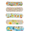100pcs Cartoon Animal Pattern Waterproof Hemostasis Kids Band Aid Stickers Adhesive Bandage Wound Strips Plasters for Children 5