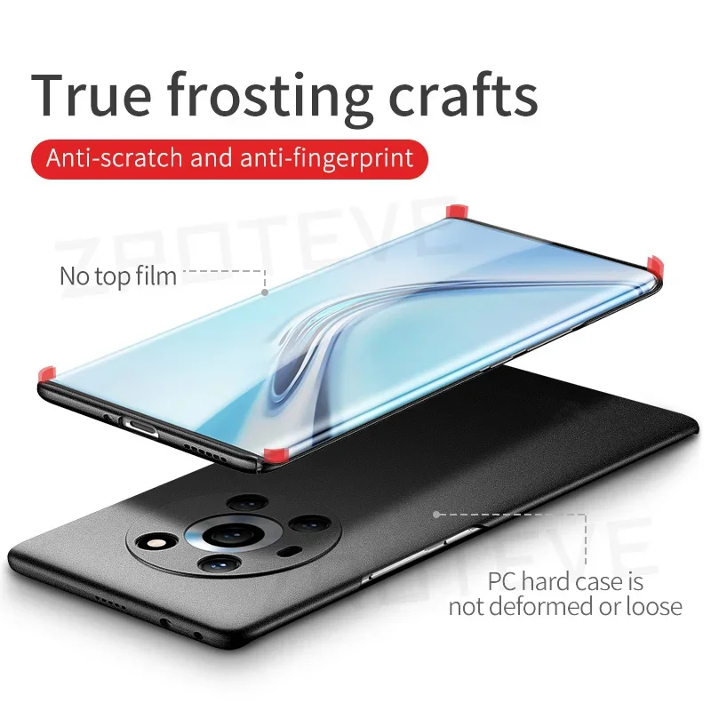 Ultra Slim Frosted Hard Protective Case - Shockproof Phone Cover by ZROTEVE