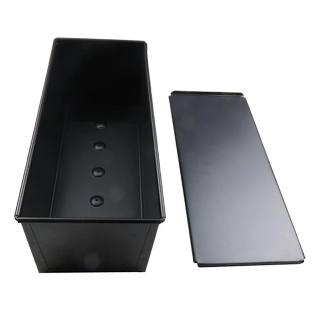 

Bread From Bread Stainless Steel Rectangular Loaf Pan with Cover Non Stick Bread Baking Mold Bakeware for Home Kitchen