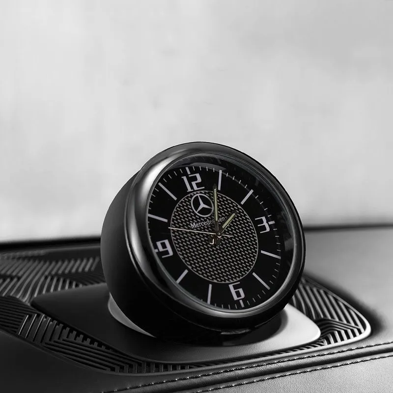 Car Digital Clock For Mercedes Benz AMG GLE GLC GLS GLK GLA CLS CLA W211 W212 W210 W203 W204 W205 W176 E260 E200 A B C E-Class